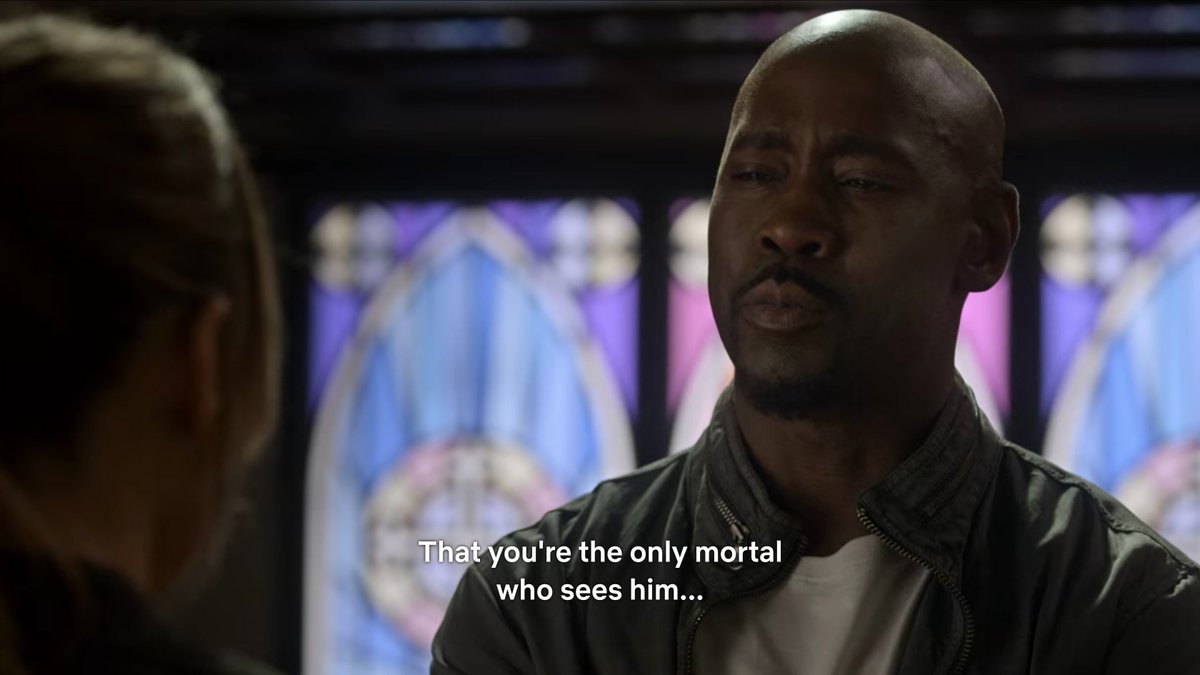 amenadiel was on some king shit in this scene i love him so much