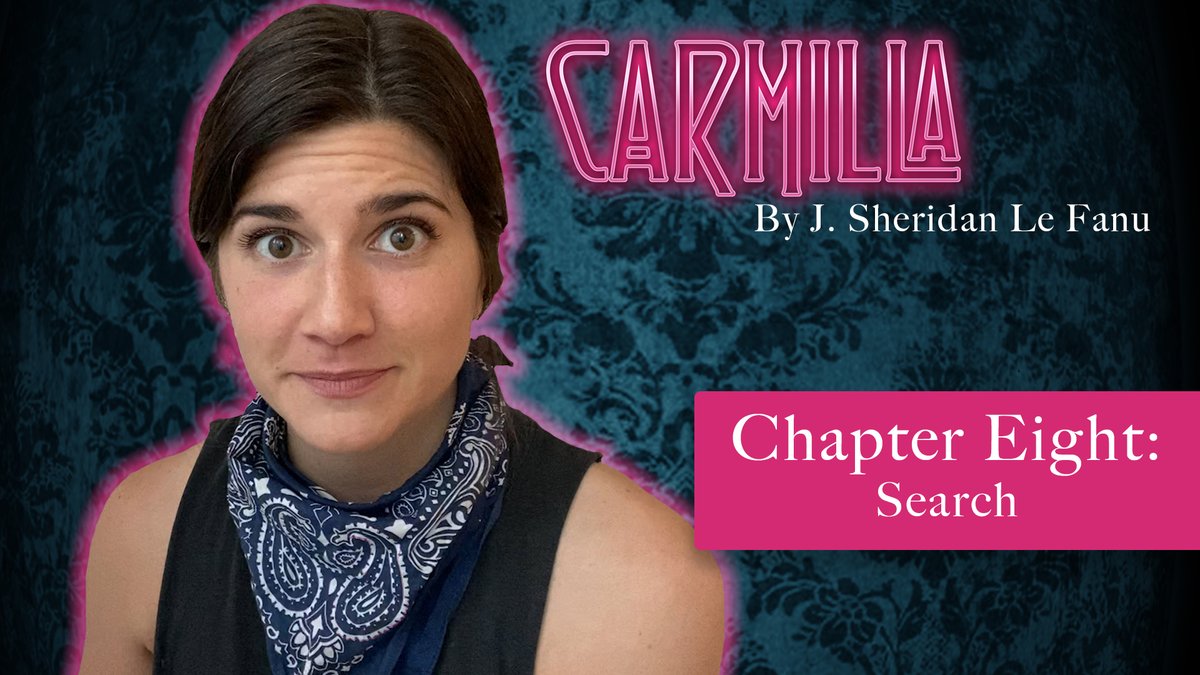 We're halfway there! Thanks for watching, folks! 📚 Today, we're on to chapter 8: bit.ly/Carmilla_Ch8 bit.ly/Carmilla_Ch8 bit.ly/Carmilla_Ch8