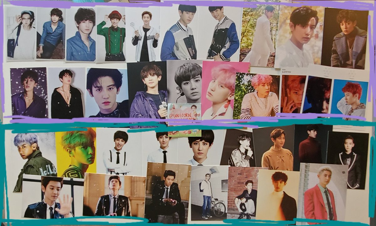 WTS EXO CHANYEOL PHOTOCARD PC BUNDLE SET $250 SHIPPED VIA PRIORITY*can choose 1 set of postcards for free in pic #2 (purple or teal set)flo hologram mama A kr press power coaster exol ace fan kit nature republic nr sunny 10 transparent lotto door sign hans music SG 2020 kyobo