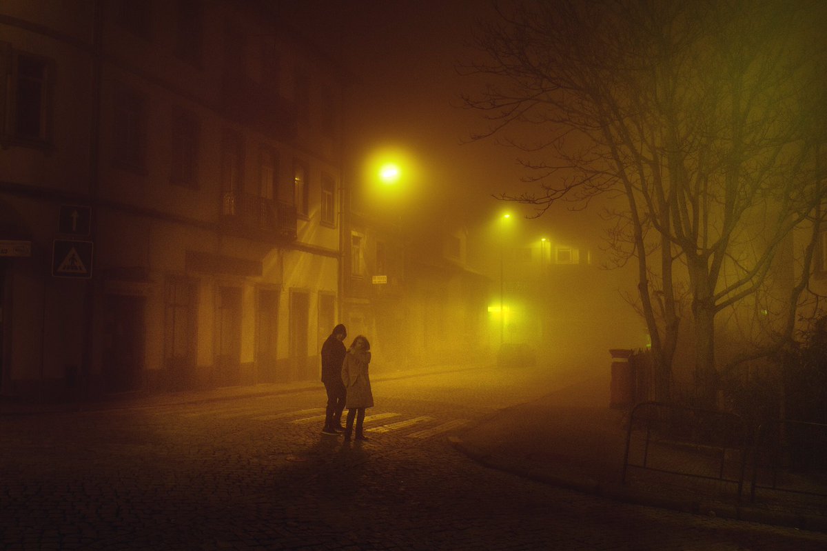 Roaming through portuguese villages at night