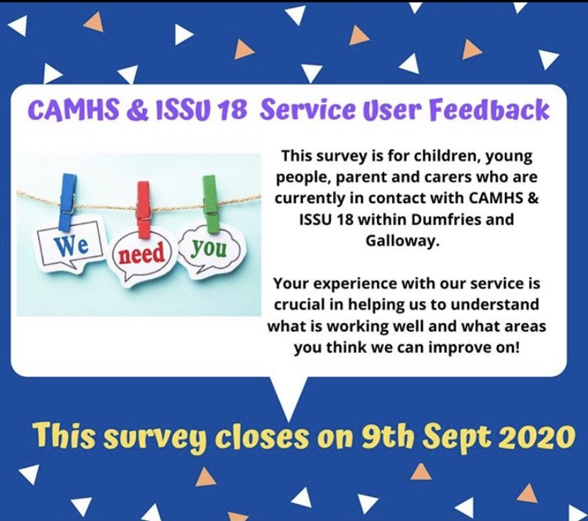 CAMHS & ISSU 18 D&G NHS tweet media