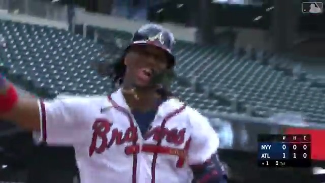 Atlanta Braves on X: .@ronaldacunajr24's first at-bat back from the  injured list: 473 feet and the longest home run of his career 😱 #ForTheA   / X