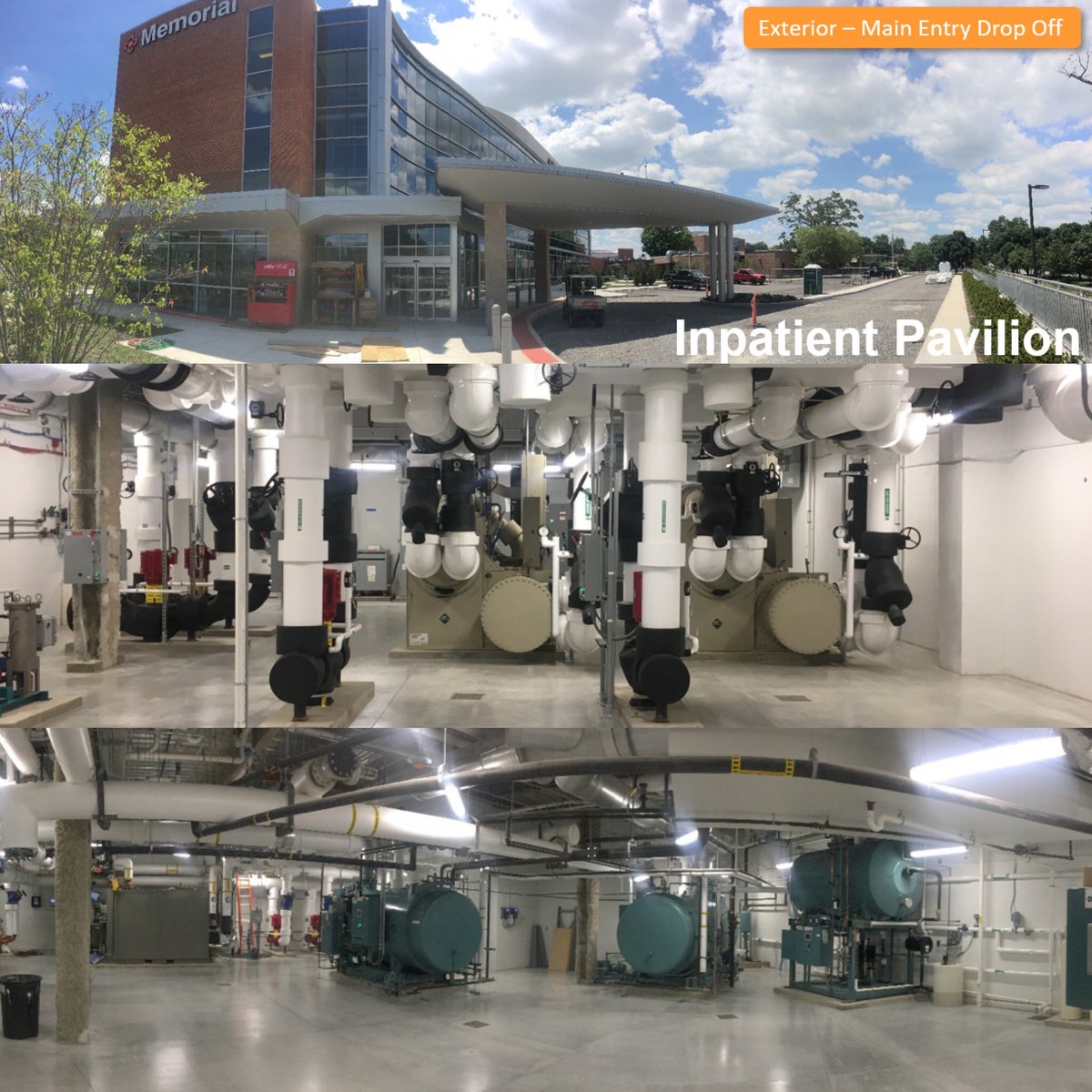 HplexSolutions's tweet photo. Check out the latest update on the Inpatient and Outpatient Pavilions for Memorial Health in Marysville, Oh. We are very happy with the progress for these projects and can't wait to see the final results.
.
.
.
#memorialhealth #hplex #hplexsolutions #projectmanagement #healthcare https://t.co/vhtK0L9EKc
