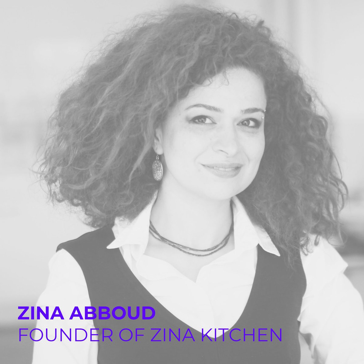 📢 Keynote speaker: Zina Abboud, Founder of @Zina Kitchen. Hear from this successful Syrian business woman during #GrowingEurope online conference. Register at buff.ly/3aCPBUM
