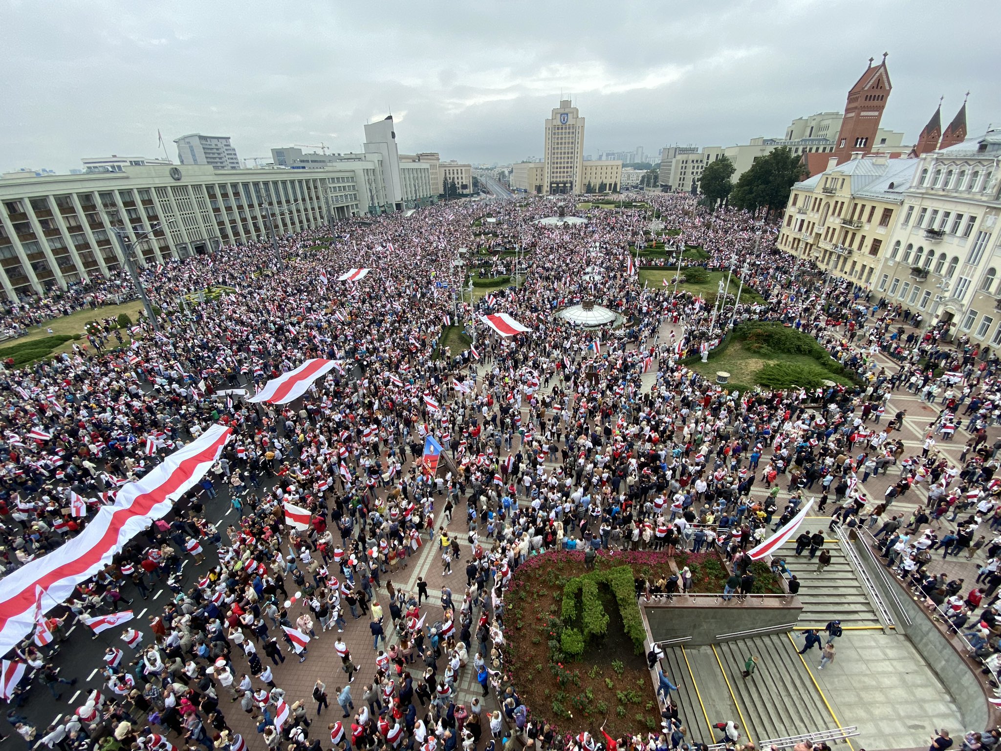 Протесты в Беларуси