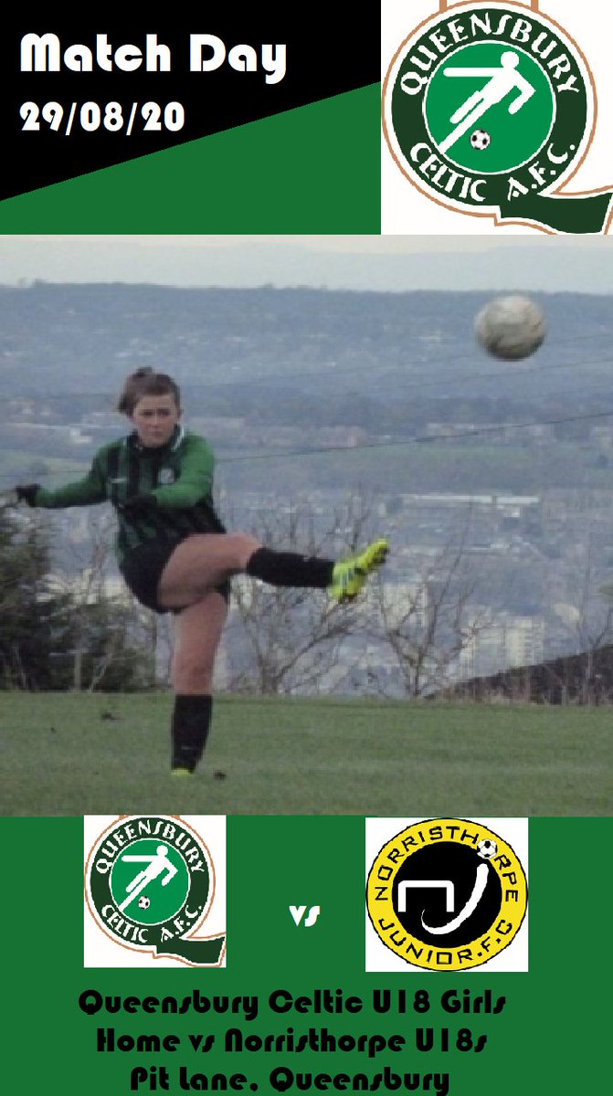 Our girls are back in action this Saturday against Norristhorpe U18s! We'll hope to build on the quality performance last week and continue our preparations for the upcoming season #qcfc