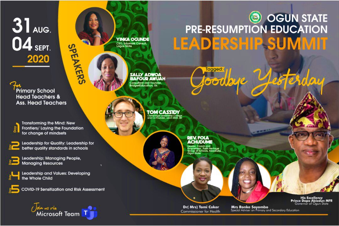 TomCassidy001's tweet image. Mandarin 1 Day #learningsprint on Saturday 29 Aug 

Ogun State Leadership Summit from Monday. 

Exciting few days ahead!