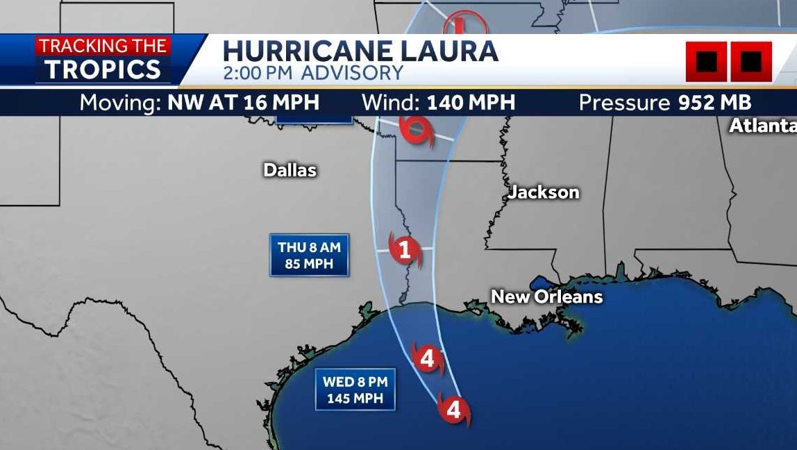 Tracking Hurricane Laura: Interactive storm radar, latest cone and resources