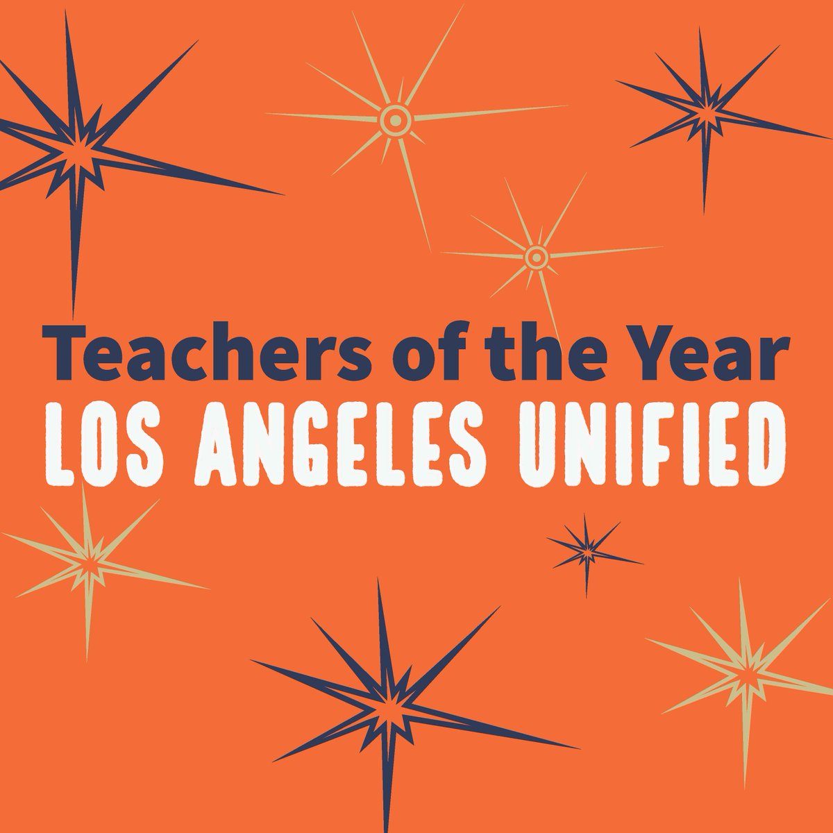 LASchools's tweet photo. Congratulations to Los Angeles Unified’s 22 Teachers of the Year! These amazing teachers have been recognized for their expertise, success, creativity, devotion to their students and commitment to the teaching profession. #TOY2020 Learn more at https://t.co/U4wkrsVhpg https://t.co/YASIkRlFBr