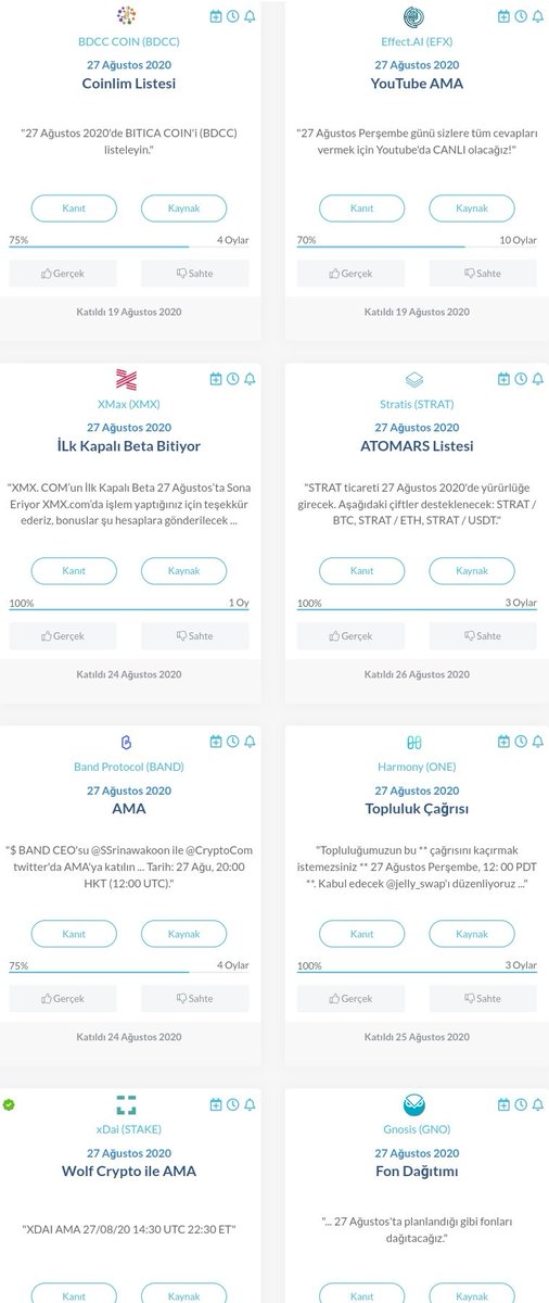 emrahdemirkoc_'s tweet photo. Yarın yapılacak önemli etkinlikler 📅
$ADA $HBAR Güncelleme
$KAVA Testnet
$ZEN İnsider
$AMON #Probit listelenme
$BOLT $OLT $NEXO $STAKE $BAND $EFX $IOST $WIN $HXRO AMA
$BDCC #coinlim listelenme
$XMX Beta bitişi
$STRAT #Atomars listelenme
$ONE Topluluk çağrısı
$GNO Fon dağıtımı https://t.co/asausmjlgo