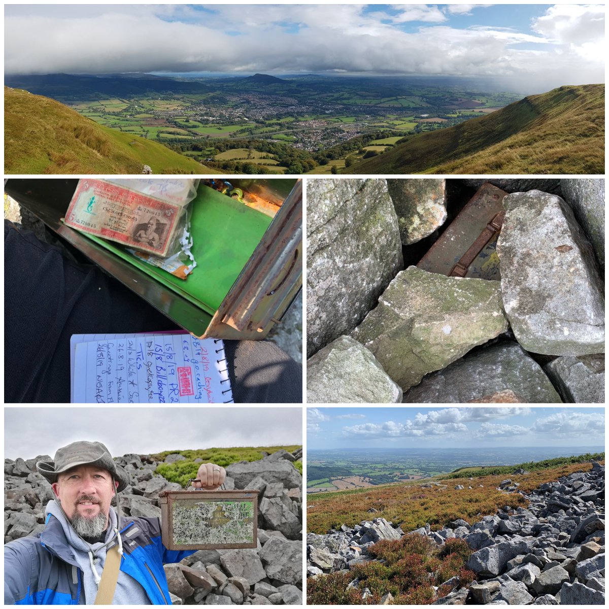 GoGeocaching's tweet photo. 💚💚💚Geocache of the Week💚💚💚

Placed in 2001 as the first geocache in Wales, our #Geocache of the Week, GC2BA, requires cachers to search over and under an array of rocks to log this historic cache with a stunning view: https://t.co/hVlW1kUckU https://t.co/xcUmr61gn5