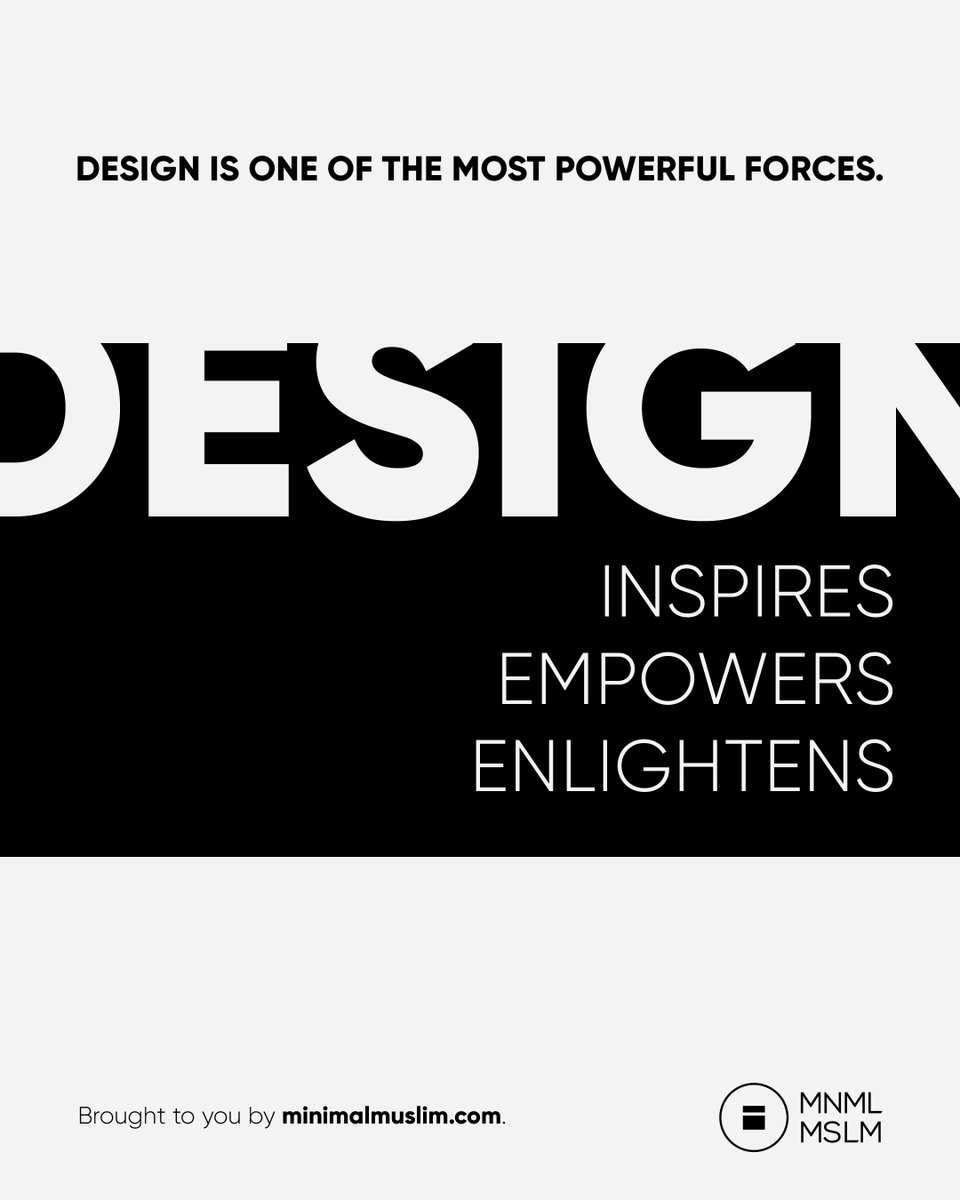 minimalmuslim's tweet photo. Design is powerful.
#design #power #minimalmuslim https://t.co/jfZkO0Datz