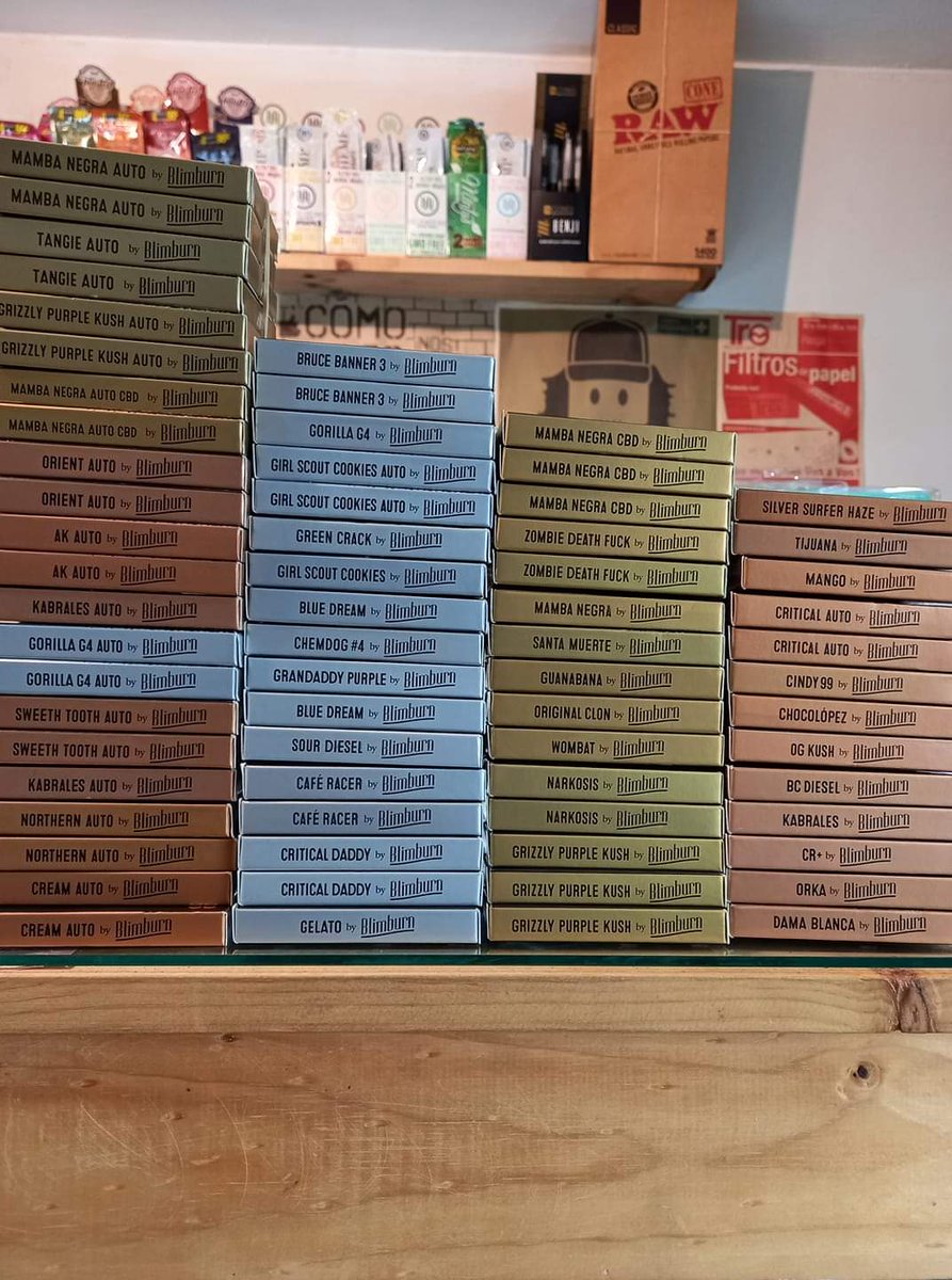 smokinggrowshop's tweet photo. Todas las variedades de @blimburntv disponibles ahora 🌱 packs x3 semillas. #cannabislife #Seeds #AutoCultivate https://t.co/h0h2htfnWs