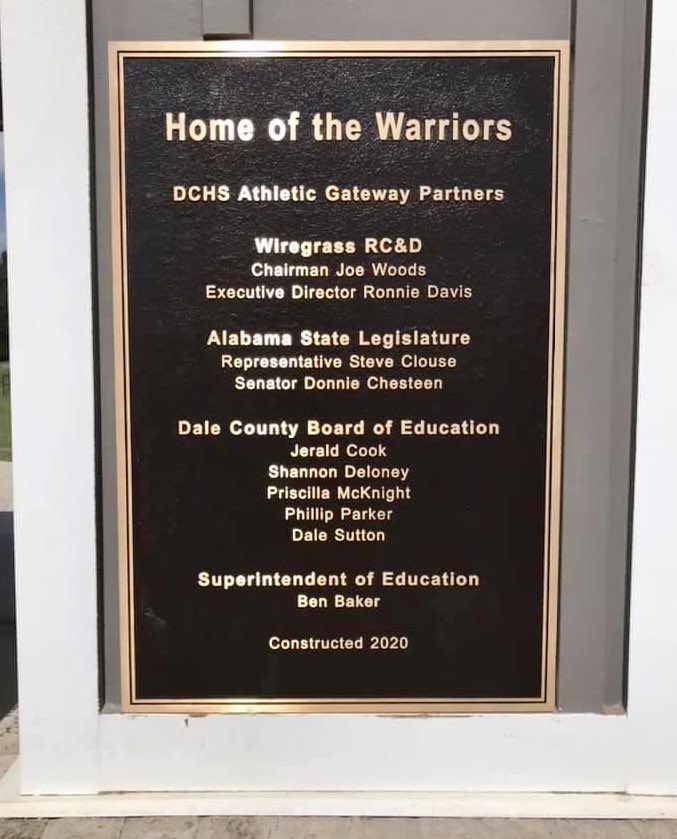 Great morning at DCHS <a href="/DCHSWarriors26/">DCHS Warriors</a>.  Ribbon Cutting event to celebrate the improvements to Warrior Stadium.  Many thanks to the DCBOE, RC&amp;D, and local state delegation (<a href="/Repsteveclouse/">Steve Clouse</a> and  <a href="/DonnieChesteen/">Donnie Chesteen</a>).  Making the Best Better!  #WarriorPride
