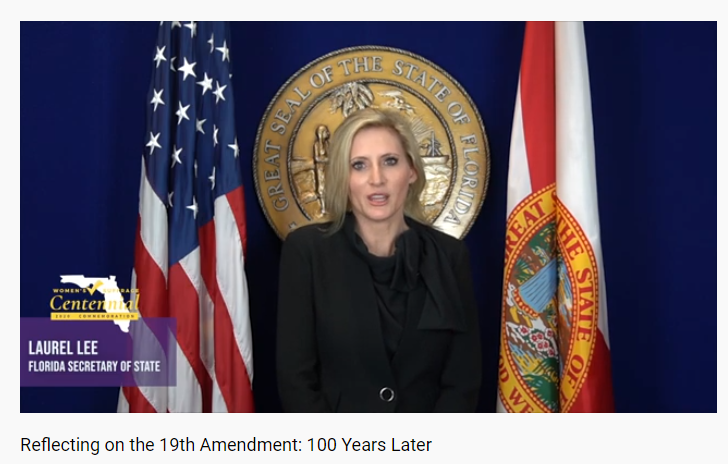 Last week,  @FLBarNews wrote a terrific article about the 100th anniversary of the  #19thAmendment  :  https://www.floridabar.org/the-florida-bar-news/video-celebrates-the-ratification-of-the-19th-amendment/And  @FLBarPresident  @dorif_m,  @FLSecofState Laurel Lee & other prominent Florida women legal leaders made a video: 2/  @2ndcircuitfl