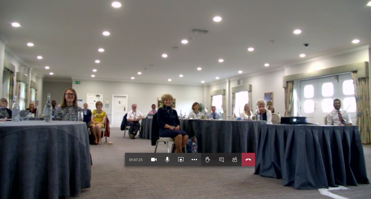 SchofieldAngela's tweet photo. Excellent @HarrogateNHSFT Board Workshop today, appropriately distanced.  Fantastic to meet colleagues from 0-19 Services and Harrogate Community Teams in person and on Teams.  We learned a great deal about their experiences of the last few months.  Big thank you to them. https://t.co/86OYVzvElD
