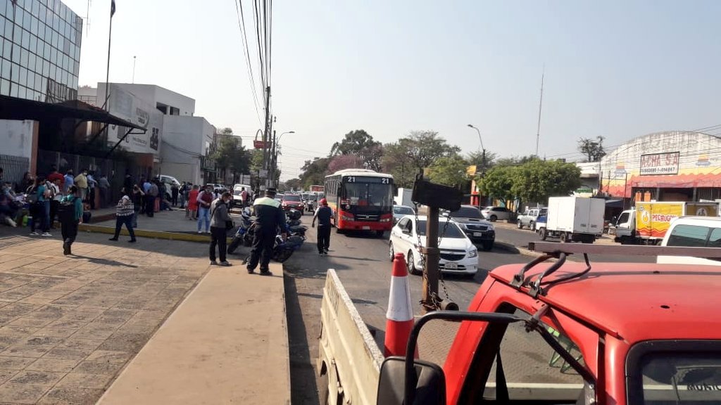 Tránsito Asunción tweet media