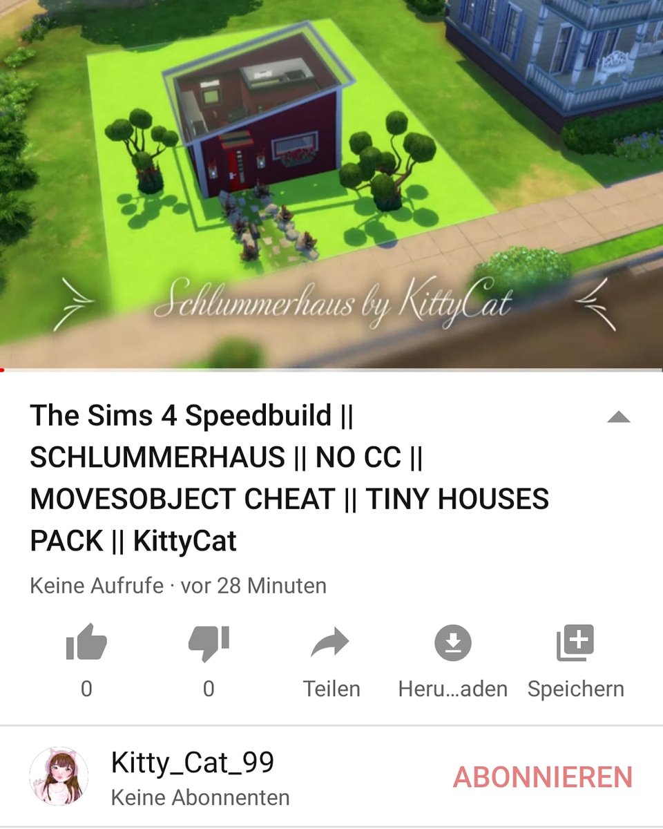 JSimfan's tweet photo. Ein neues Video ist für euch online 😍 über ein like oder auch ein Abbonent würde ich mich rießig freuen 🥰🥰
YT Link: https://t.co/nokcTI9ZKV   #Sims4 #speedbuild #simshouse #sims4tinyhouses #simscommunity #ea #GermanMediaRT @SimsCreatorsCom @EA_diesims_de 🦄🌸🌠 https://t.co/CE0ybj6689