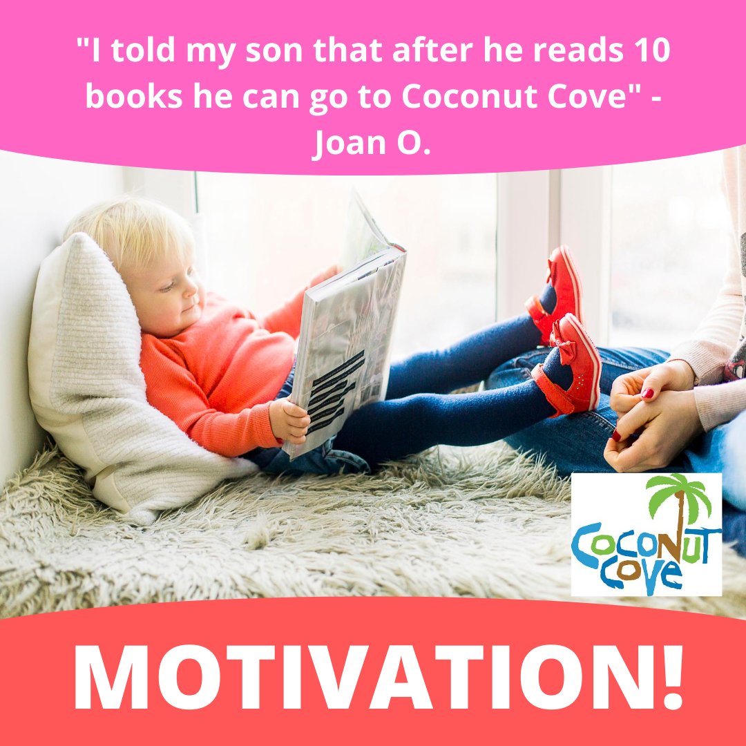 Kids are motivated to go to Coconut Cove. Moms want their kids to read and do their homework. Coconut Cove is the KEY 🔑, well, one option anyway. Try It! It Works! 🙂

#motivatekids #motivatedkids #kidsread #readingkids #smartkids #getkidstodohomework