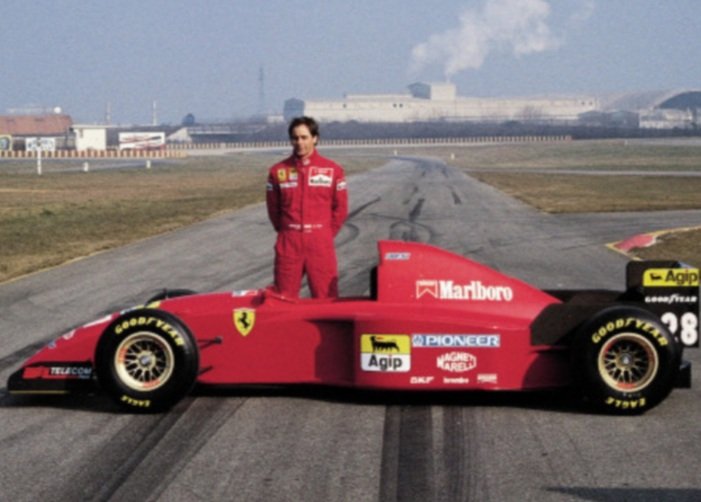 Gerhard Berger 🇦🇹 with his Ferrari 412 T2