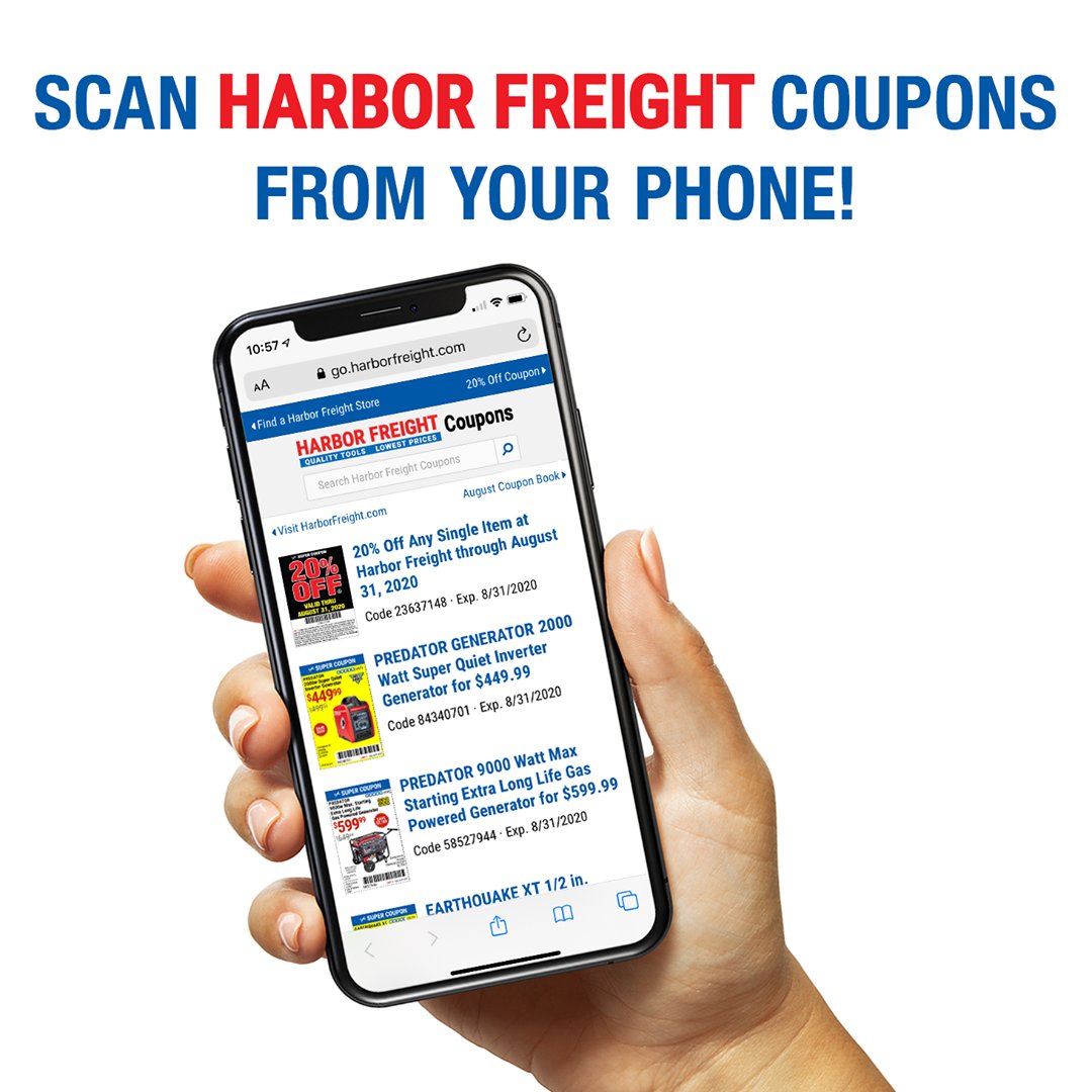 Harbor Freight Tools on Twitter "Did you know our stores accept Harbor