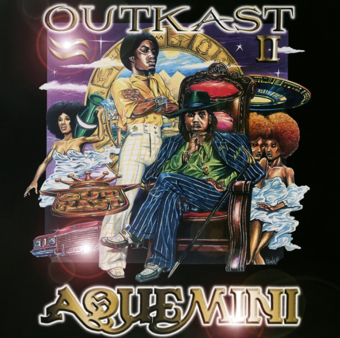 #8 - Aquemini This whole album has mastered an aquatic and exquisite aesthetic, the title track perfectly represents the brand of the album, as well as what these two are capable of. Big Boi's flows are dynamic and one of Dre's best verses land here.Best Performance: Andre