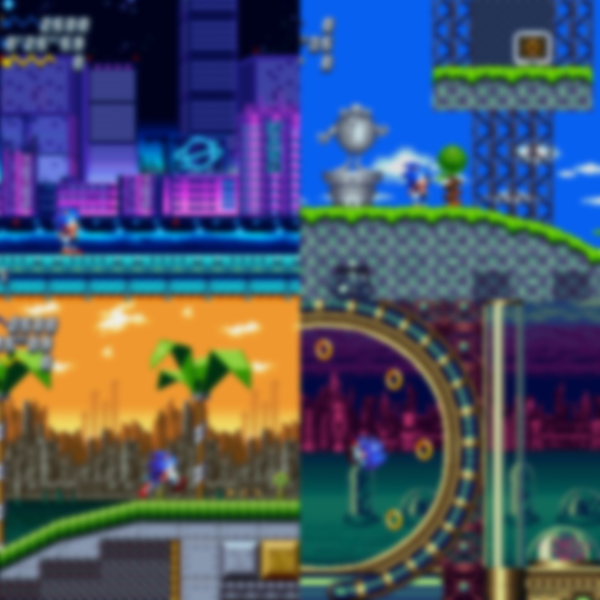 Sonic Chaos 16 Bit Remake