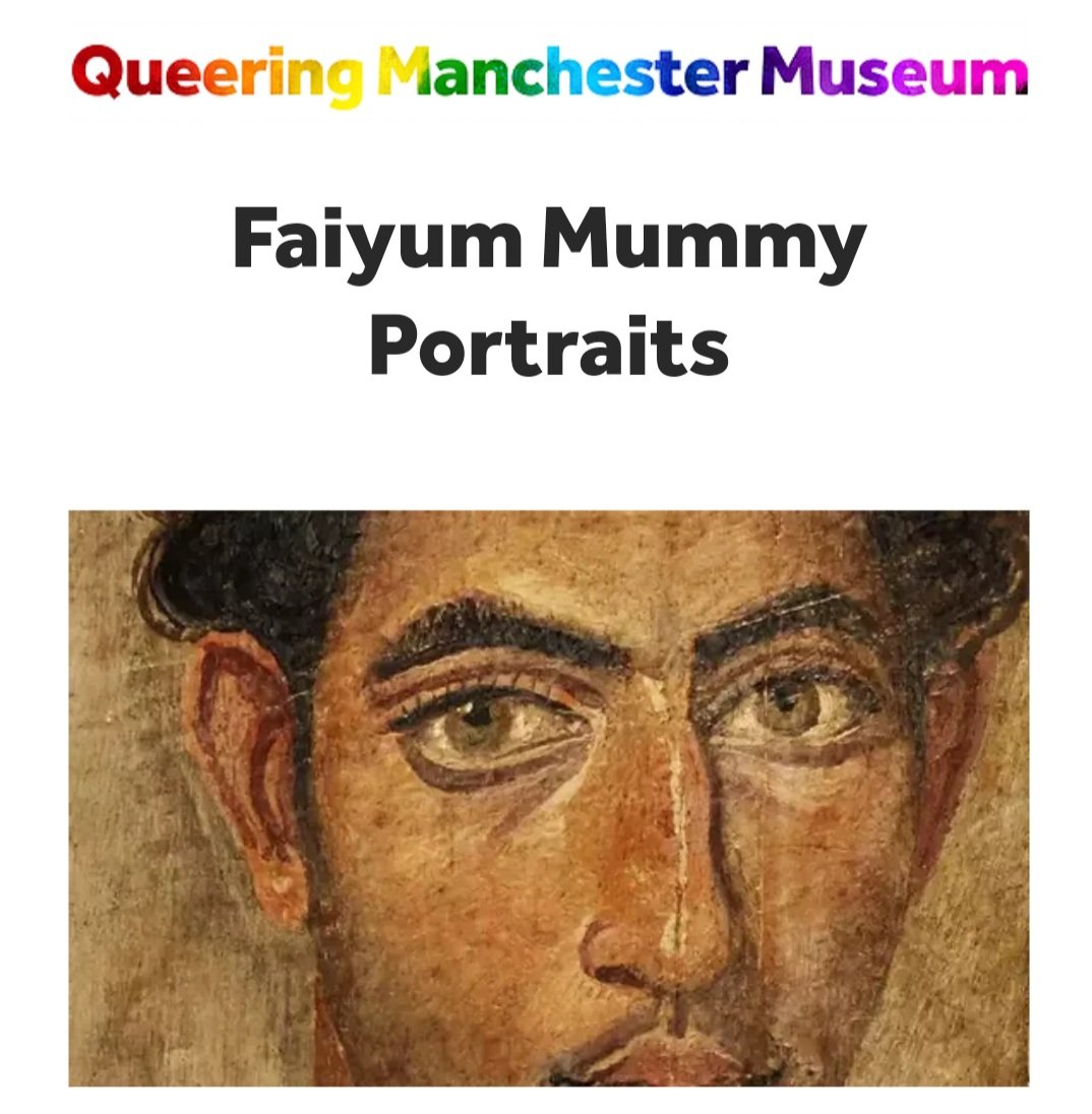 No. 3 are mummy portraits. Here we find out that sometimes people don't look exactly like a stereotype of their sex. Crazy idea. Who knew! 6/