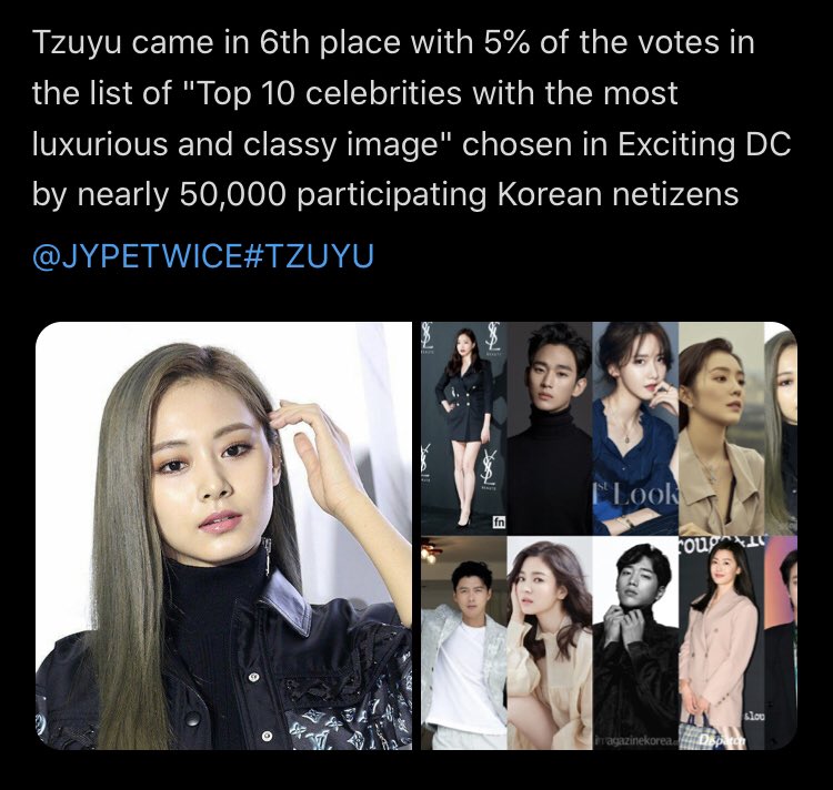 Tzuyu is the only who is an idol that doesn’t have any promotions but LOOK AT HER POWER