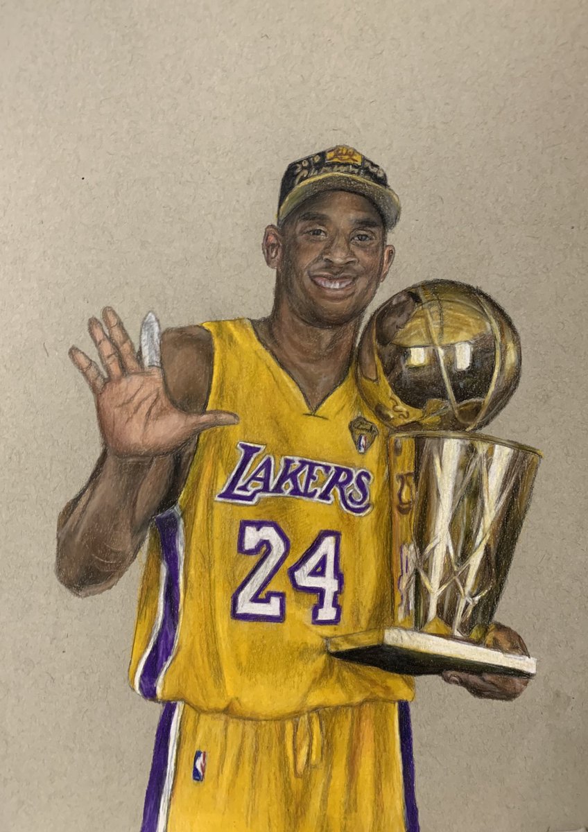 My drawing of the Mamba <a href="/NBA/">NBA</a>onTNT @NBA <a href="/Lakers/">Los Angeles Lakers</a> #MambaMentality #LakeShow #ArtistOnTwitter