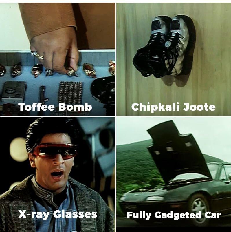 So, what's your favourite gadget from #Baadshah?

#21YearsOfBaadshah