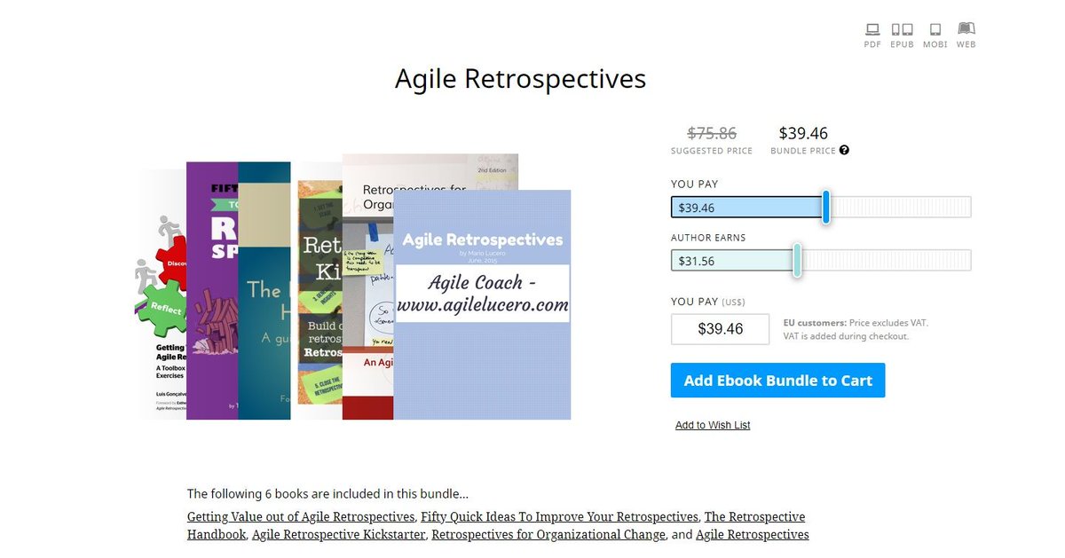 Ben Linders (@benlinders) on Twitter photo Six great leanpub books to do amazing Agile Retrospectives for a fabulous price. Written by <a href="/lgoncalves1979/">Luis Gonçalves</a> Ben Williams <a href="/TommRoden/">Tom Roden</a> <a href="/patkua/">Pat Kua</a> <a href="/alexeykri/">Alexey Krivitsky</a> @JuttaEckstein <a href="/metlucero/">mario lucero</a> and yours truly buff.ly/3hvwEWZ Six great leanpub books to do amazing Agile Retrospectives for a fabulous price. Written by <a href="/lgoncalves1979/">Luis Gonçalves</a> Ben Williams <a href="/TommRoden/">Tom Roden</a> <a href="/patkua/">Pat Kua</a> <a href="/alexeykri/">Alexey Krivitsky</a> @JuttaEckstein <a href="/metlucero/">mario lucero</a> and yours truly buff.ly/3hvwEWZ
