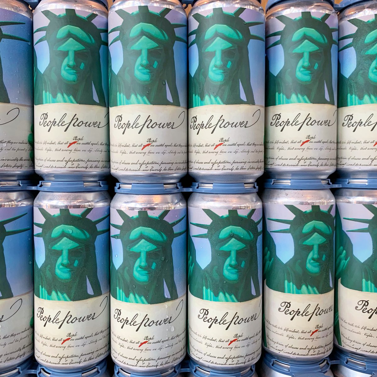 We loaded up on this one. @timber_ales <a href="/peoplepowerbeer/">People Power Beer</a> “People Power Beer is an inspired, diverse, and united portfolio of craft beer and activations by the nation's craft breweries produced to help support the ACLU’s tireless efforts to protect the rights of all.”