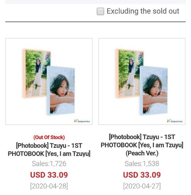 The only thing Tzuyu got was jst a “photobook”, even though it’s expensive , her photobook sold out so many times