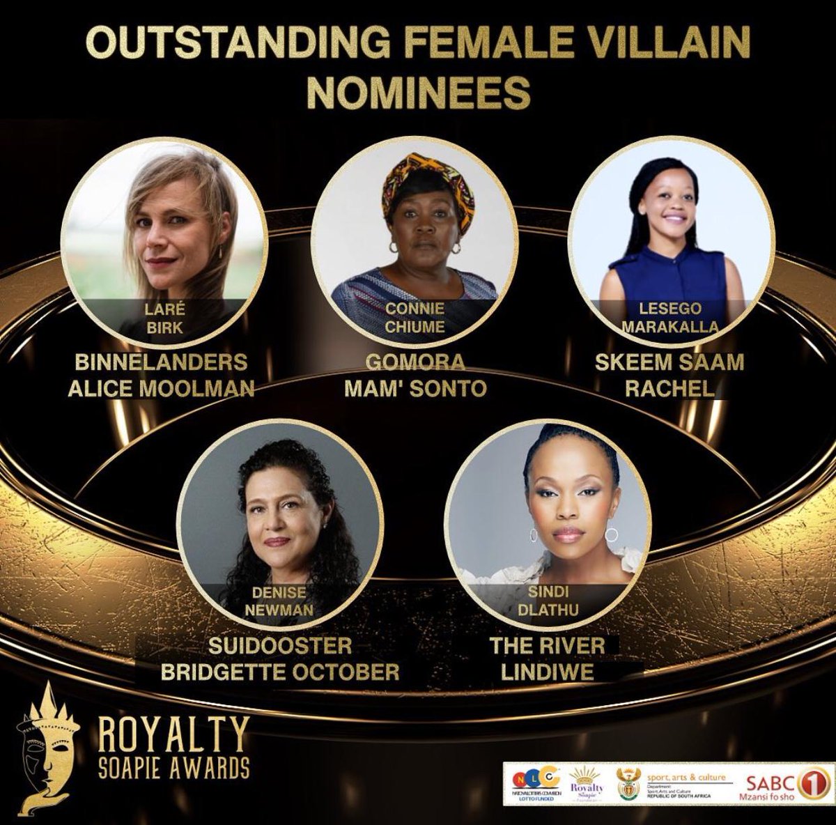 actorspaces's tweet photo. Outstanding Female Villain Nominees #Royaltysoapienominees https://t.co/zu9jSSbOF0