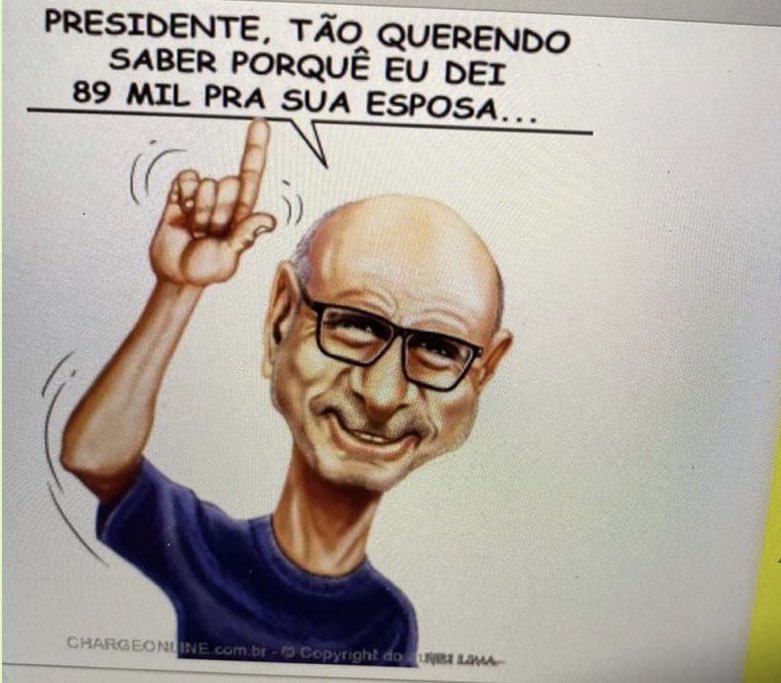 Até o Queiroz tá querendo saber porque ele deu 89 mil pra Michele!