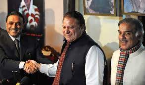 ShahidM4473482's tweet photo. #NoMoreNRO
ان دونوں جماعتوں نے ایک دوسرے کو کرپٹ کہا۔یہ ڈرامے بازی اب نہیں چلے گی۔دونوں ایک ہی کھیت کی مولی ہیں۔ https://t.co/zKEvwzDVDU