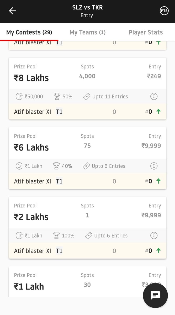 <a href="/Dream11/">Dream11</a> 
What's going on 
It's a totally cheating
Ye confirm winning contest tha and fill nhi hua to refund kyun aaya 
Pagal samjh kar rakhe ho Users ko tum loag new rules bnaoge ab.