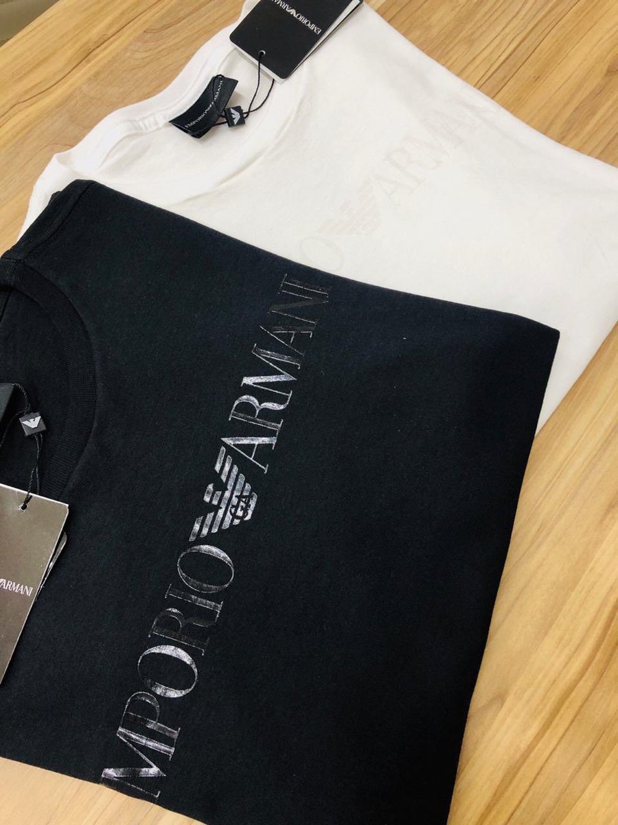 paraisommarcas's tweet photo. CHEGOU NOVIDADES 🤩

CAMISA EMPÓRIO ARMANI 
P ao GG 

💳 | Aceitamos cartão 
🛵 | Entregamos via moto boy 
📦 | Enviamos para todo Brasil 
📍| Rua Heráclito graça 507 - Lins https://t.co/EyHtTQUbxI