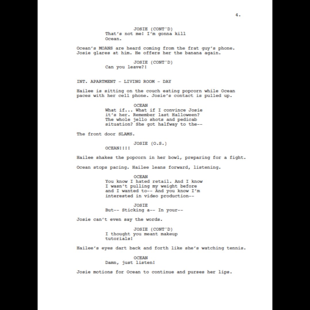 sixpagescripts's tweet image. Next week we have a #comedy, &quot;EnTWINed&quot; by @casuallyKelsey! For the #tableread of this #webpilot, we&apos;re joined by @taylorcbaker, a talented #Writer/#actress and the Director of Content and Branding for @stage32online and @stage32scripts! For the full script, visit our insta!