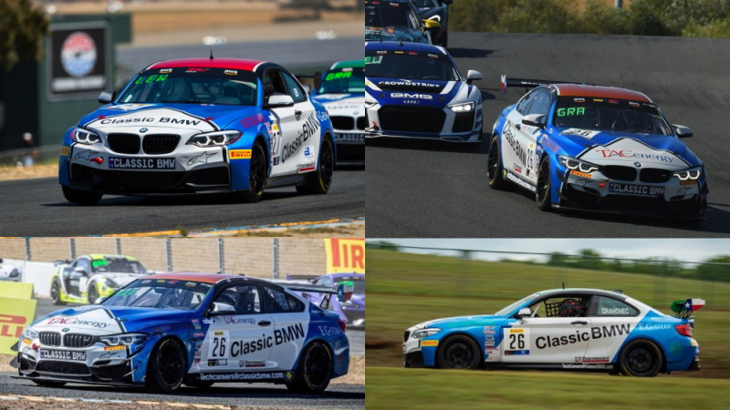 MotorRacinPress's tweet photo. Veteran Grahovec, Teenager Lew Bring Contrasts to Road America This Weekend in SRO Sports Car Action with BMW M240iR Cars
--> https://t.co/vin9folCYn
__
@CBMWM @ClassicBMWPlano @Tobygrahovec @chanhullracing #BrysonLew @Bloom_Racing #bmwcustomerracing #BMW @roadamerica https://t.co/HVRkD5jUp2