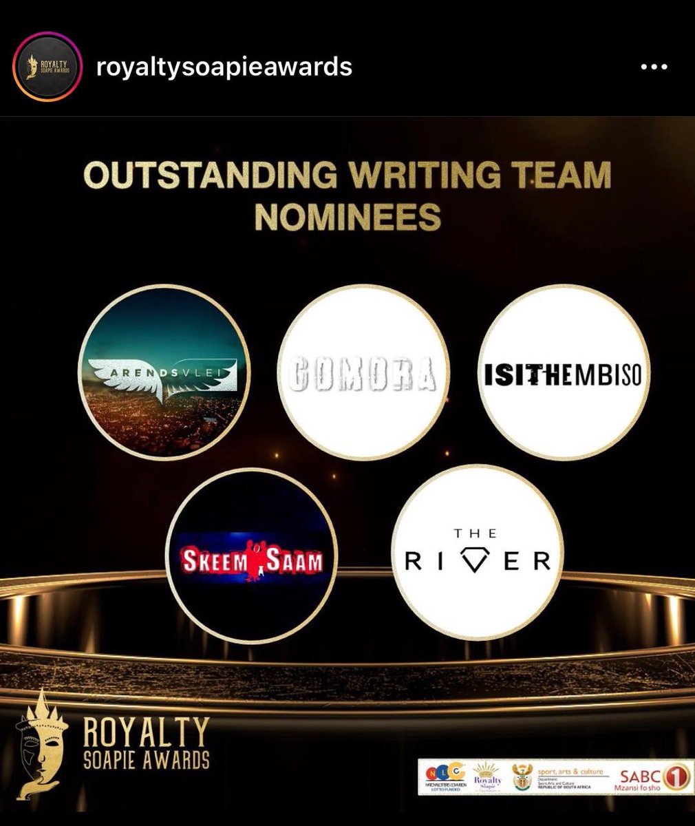 SeritiFilms's tweet photo. @SoapieAwards #TeamGomora #TeamSeriti https://t.co/EwKw7ZgRbC