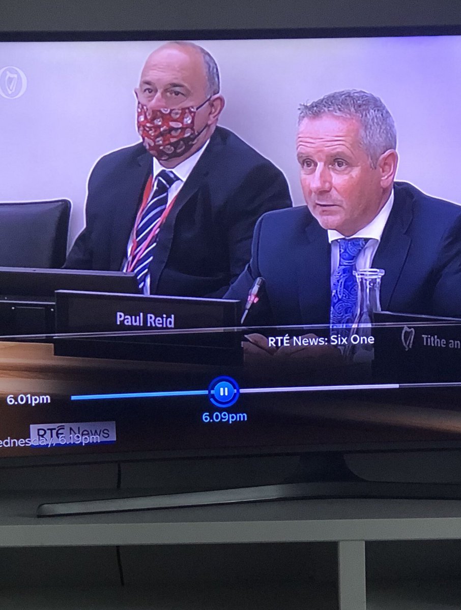 wash_urHands's tweet photo. @paulreiddublin @HSELive Definitely have to live with it when you have people like this !! Seriously a person in close contact with you on aired on national tv not wearing a mask correctly it’s embarrassing. https://t.co/2Jq81FjHEK