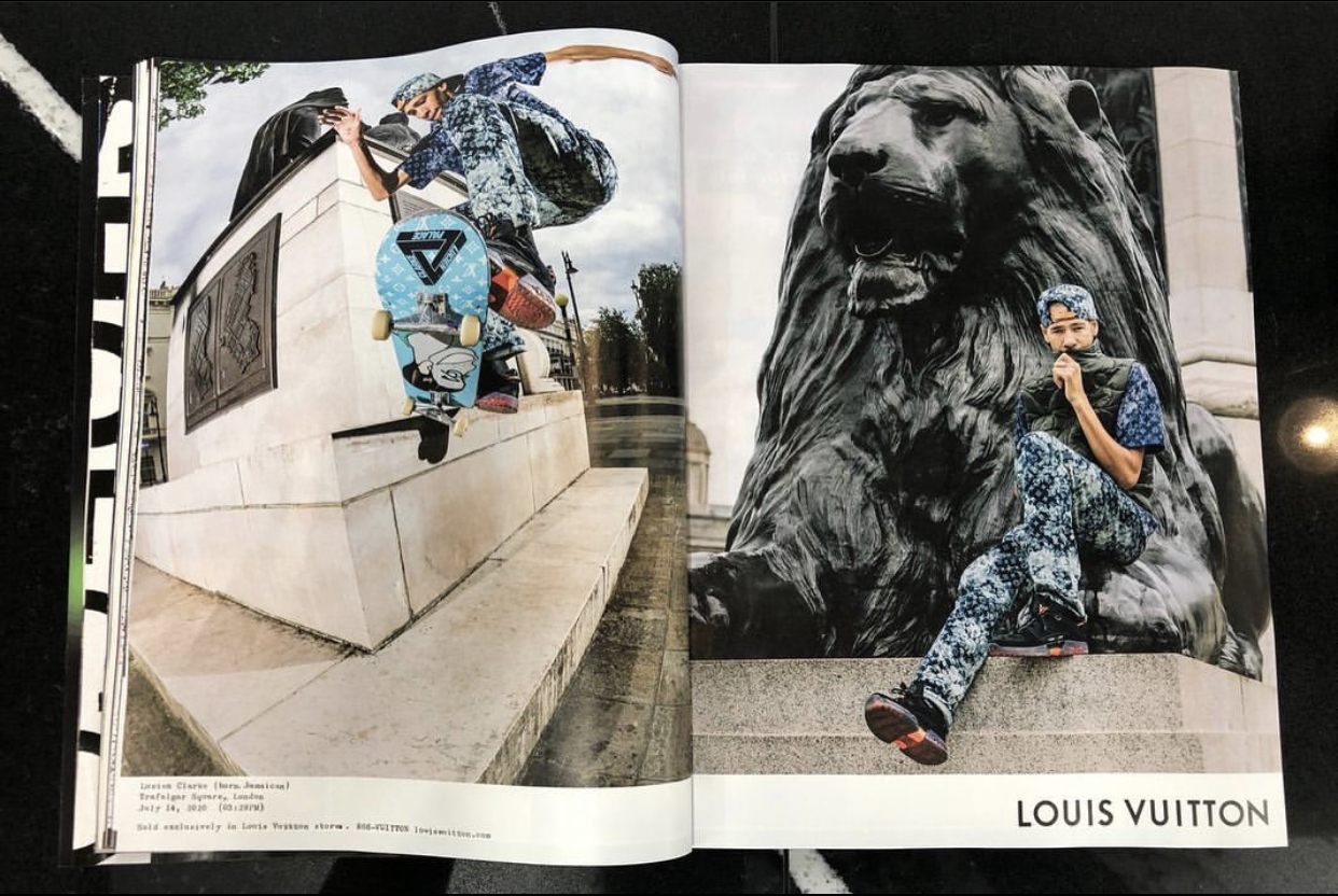 Virgil Abloh Announces Louis Vuitton Has Signed Skateboarder Lucien Clarke