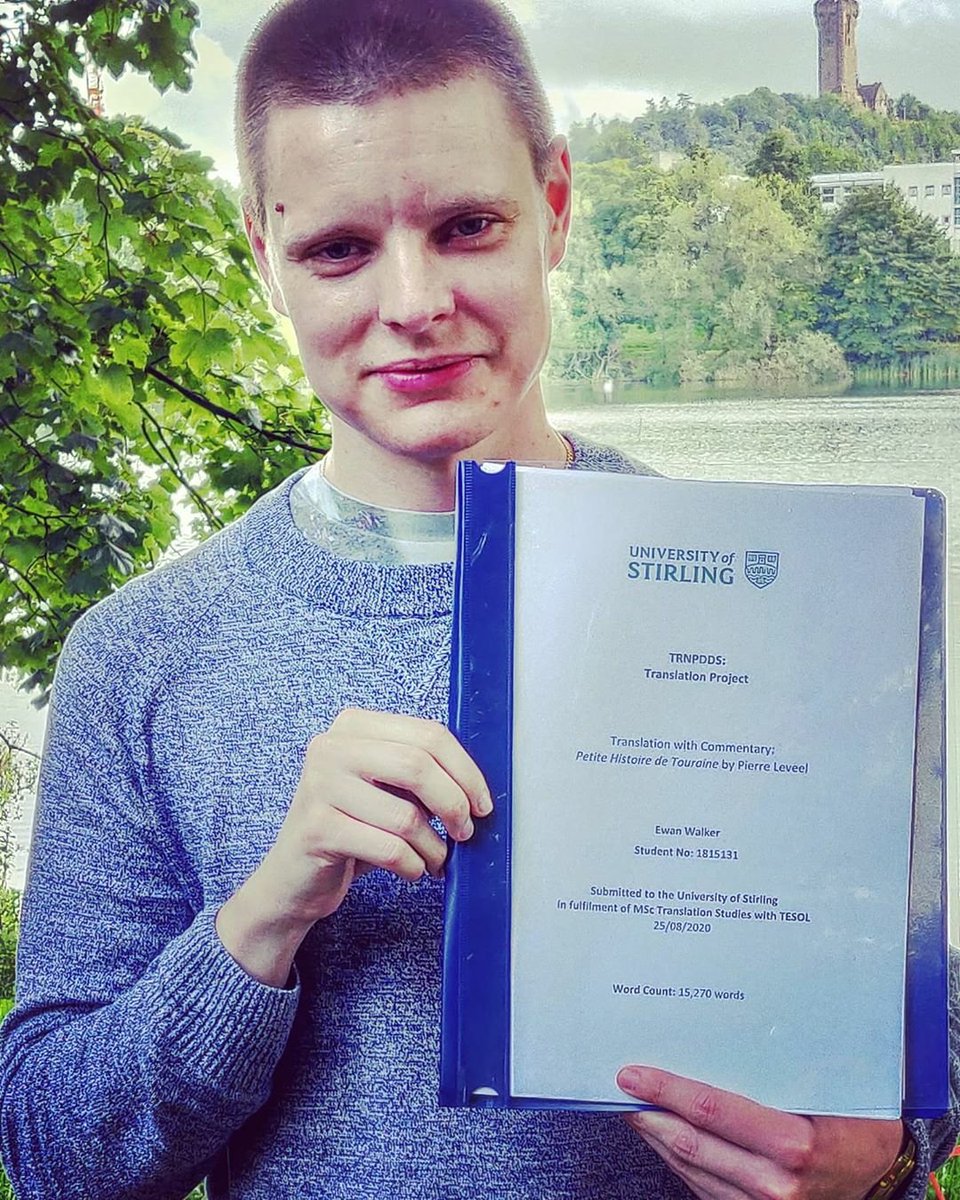 ewalker287's tweet photo. Compulsory dissertation submission post! @StirUni @TandI_Stirling

84 pages, 15,270 words, 5 months and approximately 3,000 brain farts later, I've done it! 🎉

Never in my wildest dreams did I ever think I'd get to the end of my Master's degree. Wow. https://t.co/7HAt2WM9GS