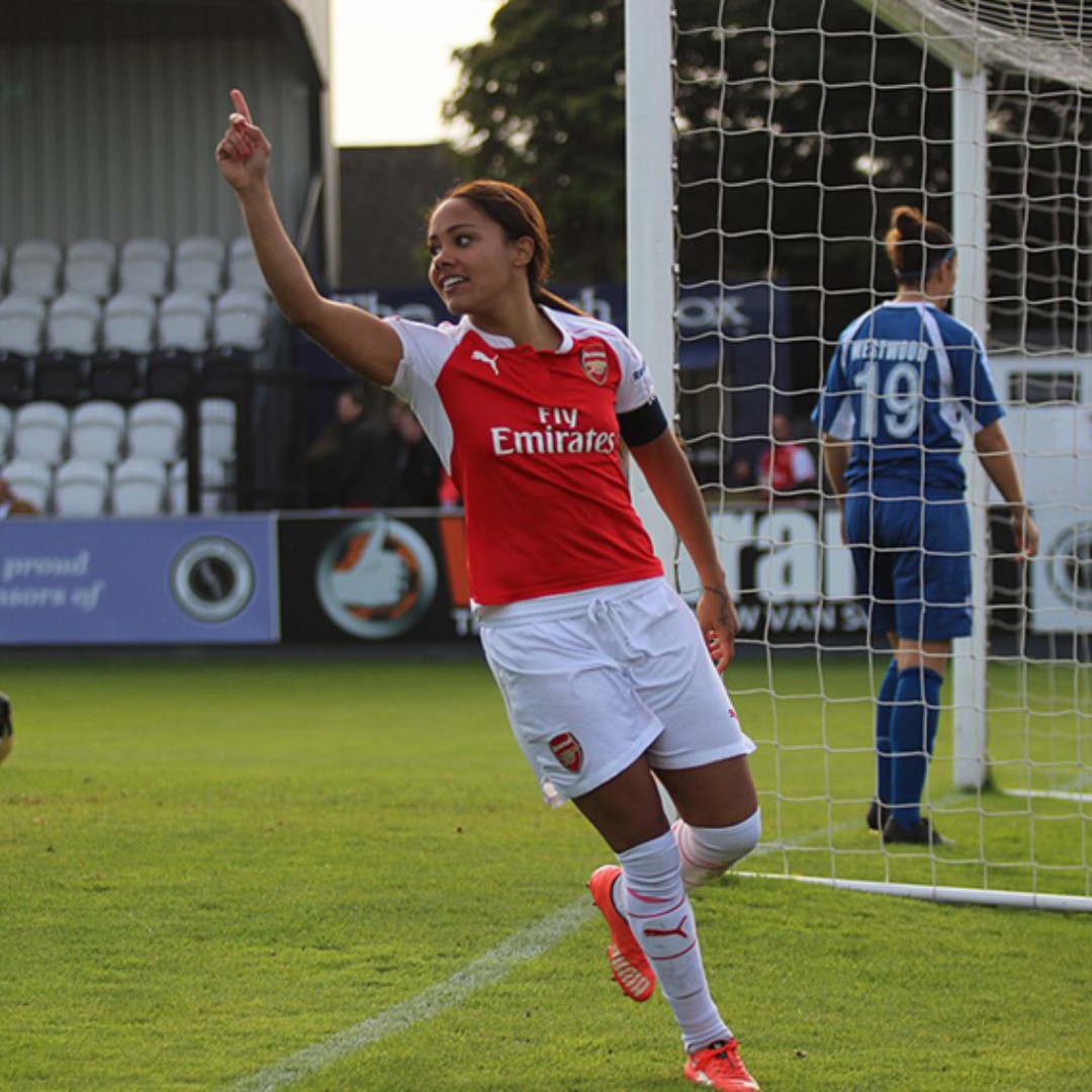 FootballMuseum's tweet photo. Since @AlexScott is trending, a great opportunity to remind everyone she won six titles, seven FA Cups, and scored the winner in a @UWCL final for @ArsenalWFC. 

Oh, and also won a few @Lionesses caps; 140, to be exact.

https://t.co/GNxtMFmqjk https://t.co/a09YiRi5u7