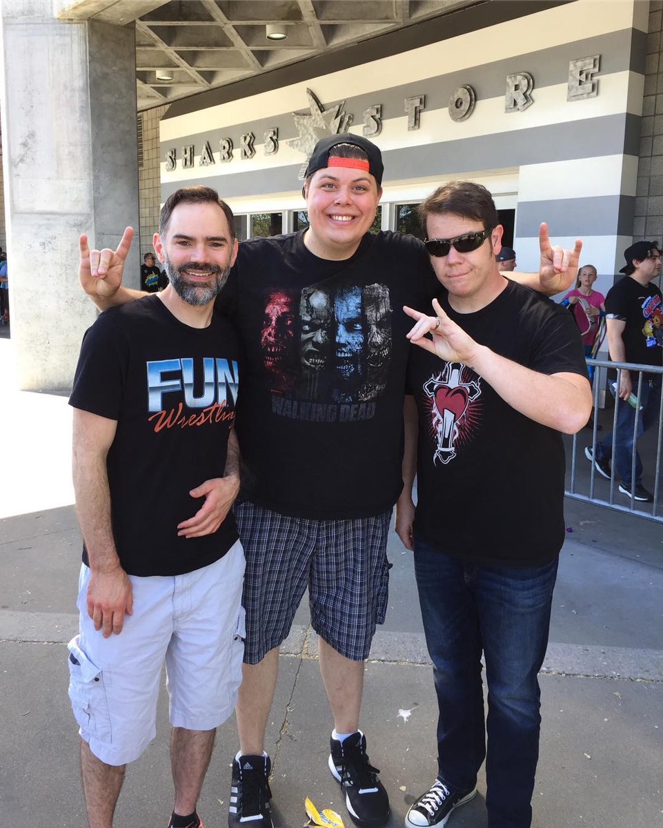 BabyHuey83's tweet photo. Happy belated Birthday to @JoyOfBearding, one half of my favorite Pro Wrestling Podcast, @SteveandLarson’s @REALGoingInRaw. Thank you for many years of entertainment and here’s to many more. Cheers!
#InTheKliq #SteveAndLarson #GoingInRaw https://t.co/Nwdqm6rKJi