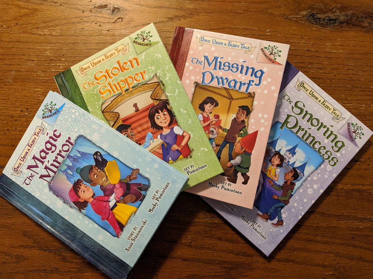 Anna Staniszewski (@annastanisz) on Twitter photo It's time for a Back-to-School #bookgiveaway!
RT and Follow by 9/16 to enter to win 1 of 3 signed sets of the entire Once Upon a Fairy Tale series, illustrated by the amazing <a href="/mackyp4/">macky pamintuan 🍉</a> & published by <a href="/Scholastic/">Scholastic</a>. It's time for a Back-to-School #bookgiveaway!
RT and Follow by 9/16 to enter to win 1 of 3 signed sets of the entire Once Upon a Fairy Tale series, illustrated by the amazing <a href="/mackyp4/">macky pamintuan 🍉</a> & published by <a href="/Scholastic/">Scholastic</a>.