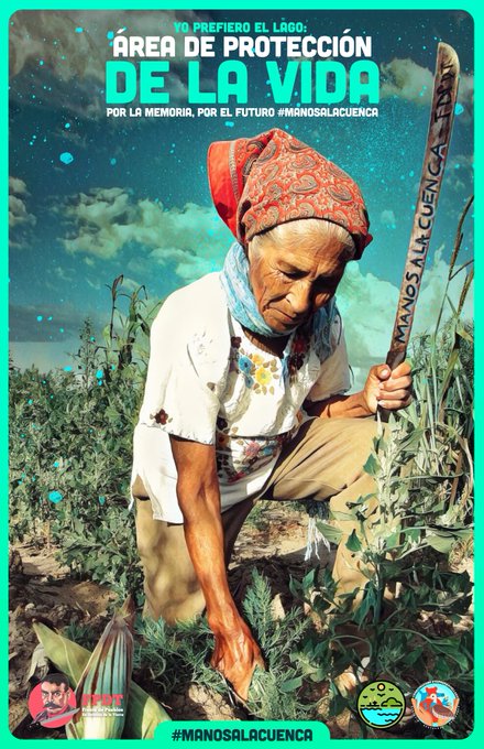 COMUNAL12's tweet photo. "@AtencoFPDT  y la coordinadora de pueblos #YoPrefieroElLago realizamos un llamado al gobierno federal a retomar nuestra propuesta de conservación #ManosALaCuenca como una respuesta a la necesidad de conservar la cuenca del Lago de Texcoco."

https://t.co/F5gL2mK7l6 https://t.co/eKrBJh0jMq