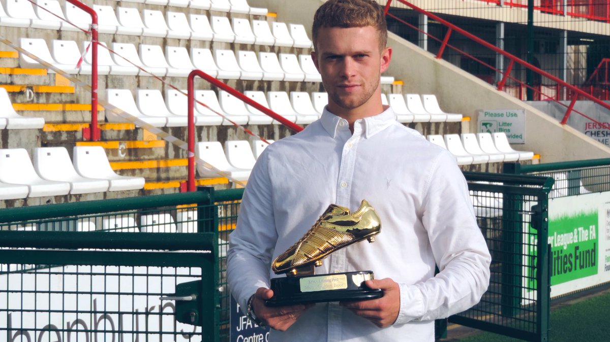 ⚽️🚀 Scoring at an average of more than a goal a game during the 2019/20 season

The winner of the Men’s <a href="/JEPsport/">JEP Sport</a> Golden Boot is <a href="/stouenfc/">St Ouen FC</a> front man Jake Prince